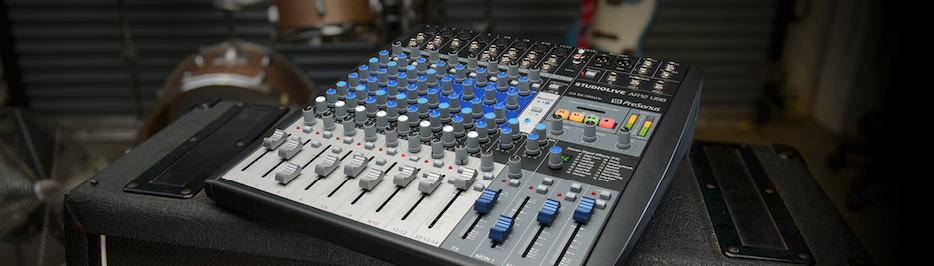 Console de mixage Studio